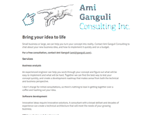 Tablet Screenshot of ganguli.com